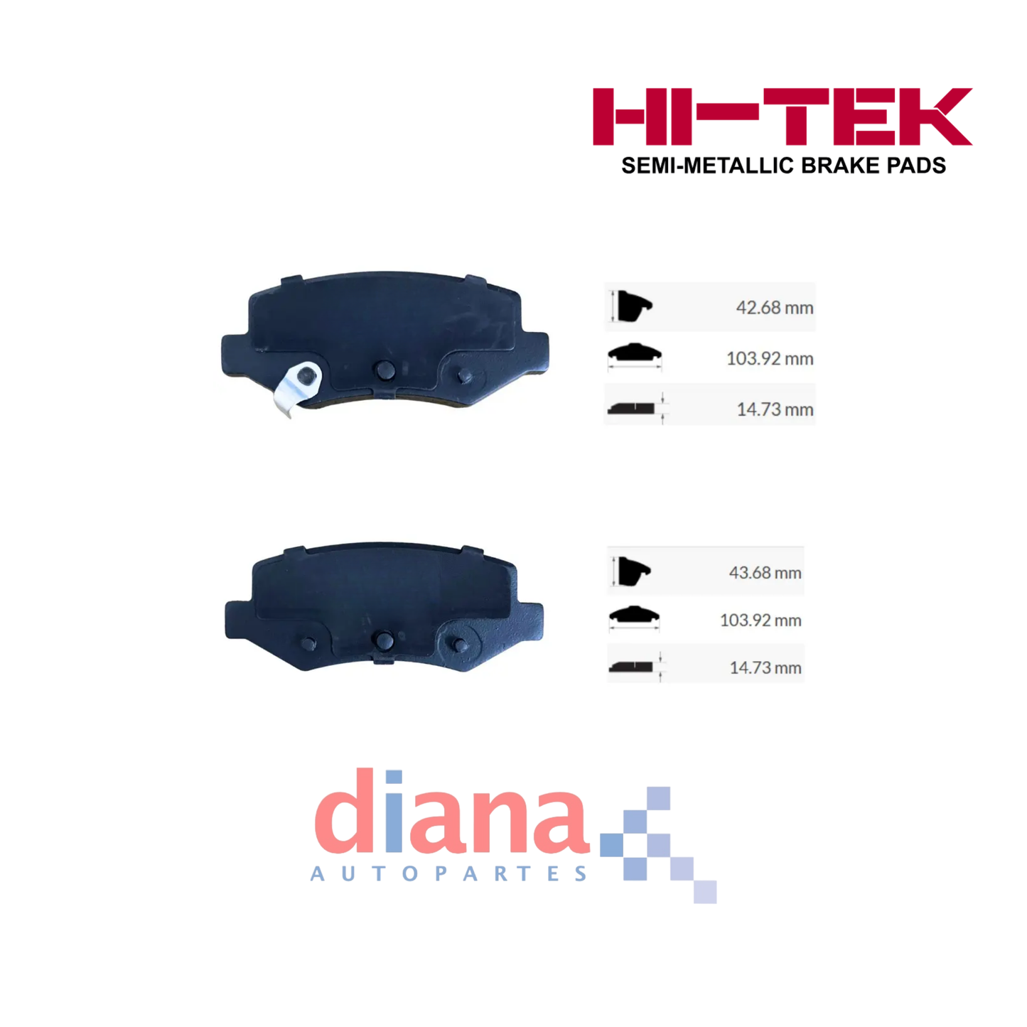 Balatas Traseras Chevrolet Groove 1.5L (2022-2026)