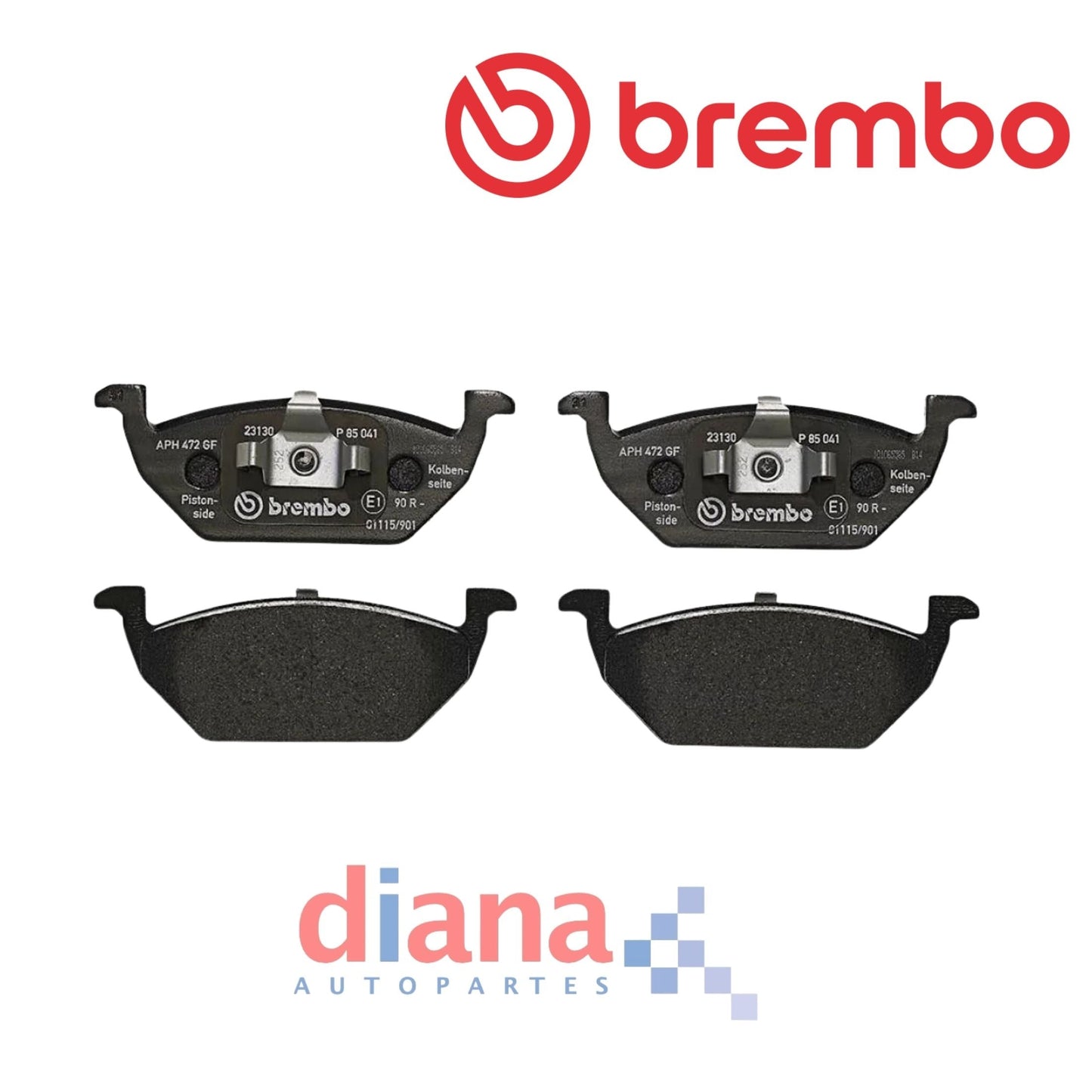 Balatas Delanteras Volkswagen Beetle 2.0 2012-2018 TSI